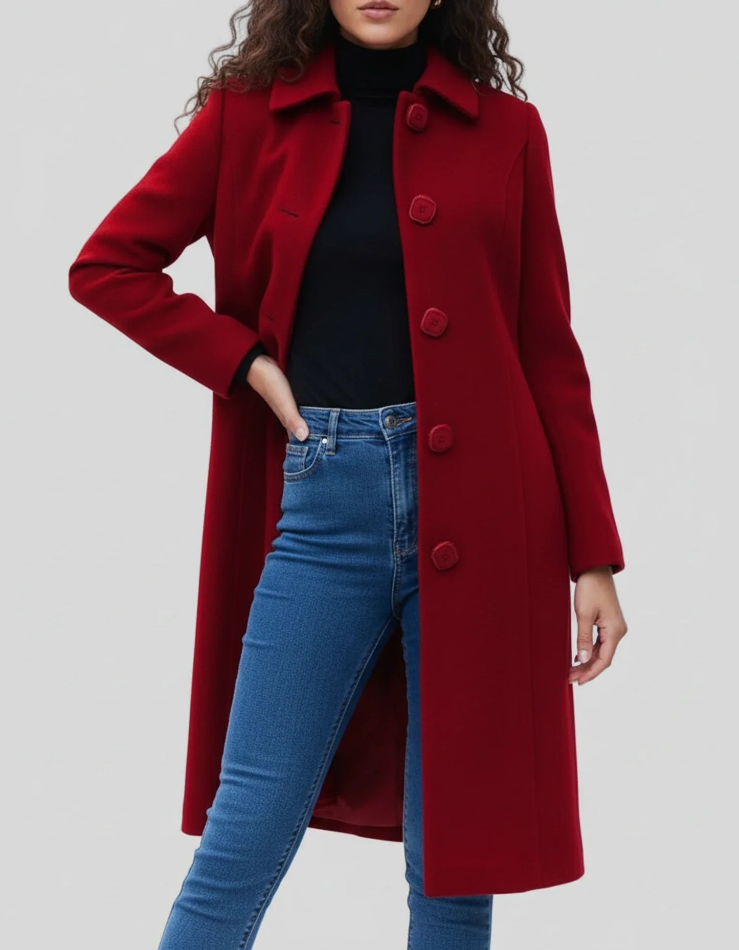 Josephine | Women's Single Breasted Winter Trench Coat